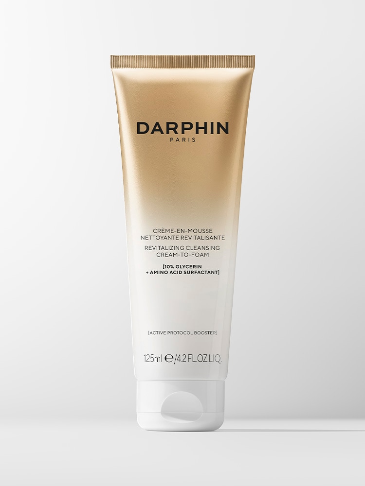 Revitalizing Cleansing Cream-to-Foam The high-performance, rich cleansing cream transforms into a dense micro-foam to sweep away impurities while helping strengthen the skin barrier.
