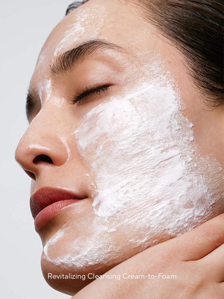 THE YOUTH RITUAL HOLIDAY SET Smoothed • Strengthened Skin<br><br>A three-piece renewal set that strengthens the skin barrier and improves firmness, texture and radiance. Includes a Full Size Dual Rejuvenating Micro Serum, a Repair Cream Mini and a Cleansing Cream-to-Foam Mini. $270 Value.