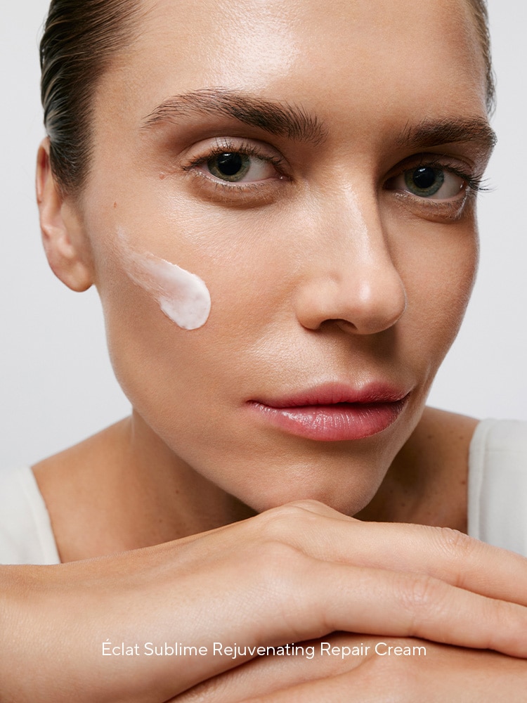 THE YOUTH RITUAL HOLIDAY SET Smoothed • Strengthened Skin<br><br>A three-piece renewal set that strengthens the skin barrier and improves firmness, texture and radiance. Includes a Full Size Dual Rejuvenating Micro Serum, a Repair Cream Mini and a Cleansing Cream-to-Foam Mini. $270 Value.